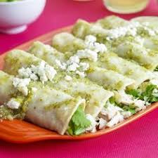 Authentic Enchiladas Verdes Recipe Mexican Food Recipes Authentic Mexican Food Recipes Enchiladas Verdes Recipe
