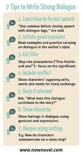 How To Write Dialogue 7 Steps For Great Conversation Now Novel Creative Writing Tips Writing Motivation Book Writing Tips