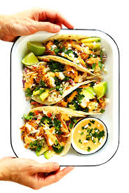 Smear the steaks with butter or mayonnaise, and sprinkle some dill on top, if you like it. Crispy Baked Fish Tacos Gimme Some Oven