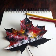 Pin By Mary Louise Rogers On Creative Leaf Art Leaf Drawing Art
