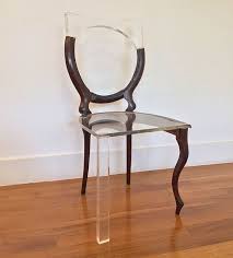 Instead Of Trying To Restore The Old Look Tatiane Freitas Repairs Broken Furniture With Translucent Acrylic Resin Furniture Old Chair Patio Furniture Cleaner