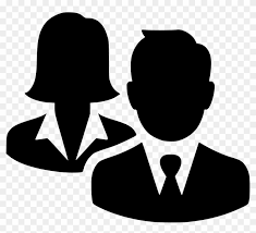 Business man and woman clipart. Png File Svg Business Man Woman Icon Clipart 2186283 Pikpng