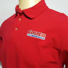 Costco Employee Uniform Wholesale Polo Shirt Xl Extra Large Red Hanes Comfort Sf Work Shirts Mens Tops Clothes