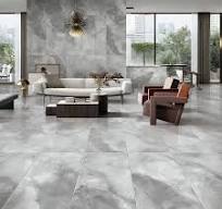 Misty Grey Polished Hard Body Floor Tile - 600 x 1200mm