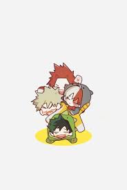 Todoroki Bakugou Deku And Kirishima (#3027686) - HD Wallpaper & Backgrounds  Download