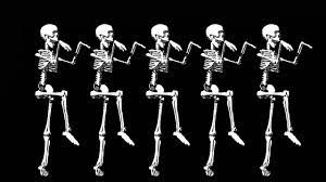 Search, discover and share your favorite skeleton dancing gifs. Sanavision Studios Dancing Skeletons Halloween Promo Youtube