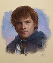 Lord of the rings character portrait art
