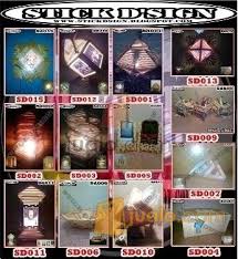 Kerajinan lampion dari stik es krim. Lampion Lampu Hias Unik Dari Stik Es Krim Sd013 Bekasi Jualo
