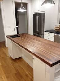 They have the original butcherblock oil finish and are constructed of butcher block countertop advantages. Painted Furniture Ideas 9 Steps To Diy Butcher Block Countertop Painted Furniture Ideas