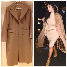 As popsugar editors, we independently select and write about stuff we love and think you'll like too. Max Mara Camel Virgin Lana Wool Coat Seen On Kim Depop
