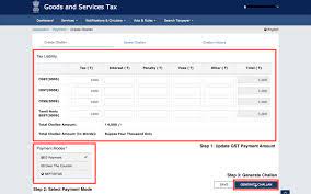 Gst would be levied on all the transactions of goods and services made for a consideration. How To Create Gst Payment Challan On Gst Portal Indiafilings