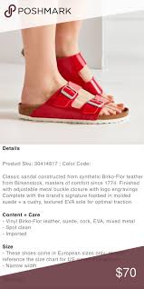 Birkenstock Size Chart Us Pin On My Posh Picks