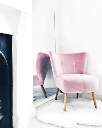 Blush Velvet Chair And Sheepskin Rug Home Decor Interior Design Interior There are 1344 pink dressing table for sale on etsy, and they cost $138.68 on average. blush velvet chair and sheepskin rug