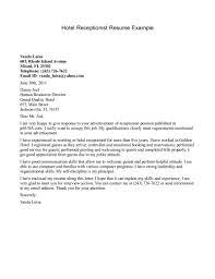 I noticed your job ad on indeed and i've attached my resume. Hotel Receptionist Cover Letter With No Experience July 2021