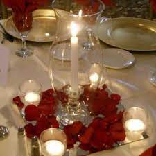 Check out our blog article for some creative decorations using rose petals. Elegant Candle Rose Petals Centerpiece Candle Centerpieces Elegant Candle Centerpieces Candle Opera Centerpiece