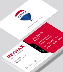 Black And Red Visiting Card Modern Contemporary Business Card Design Remax White Red Black Business Card Modern Business Cards Design Business Card Modern Black Business Card