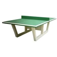 Use a small wooden or plastic racket to bounce the ball on your opponent's side, if they fail to do the same, it's your point. Table De Ping Pong En Beton Arme Table Ping Pong Exterieure