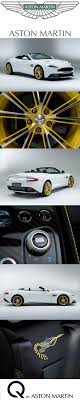 One Of Six Unique Cars To Be Built To Mark Aston Martin Works 60th Anniversary In 2015 This Bespoke Vanquish Volan Aston Martin Super Cars Sports Cars Luxury