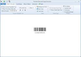 Il propose d'abord code barre à partir d'un chiffre et facilite le calcul du code isbn et facilite le calcul des valeurs de la clé de contrôle. Rosistem Barcode Image Generator