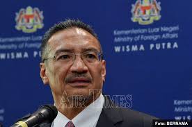 Kementerian luar negeri (tulisan jawi: Kementerian Luar Negeri Air Times News Network