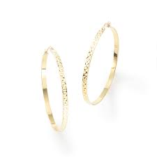 Arracadas Grandes Con Delicado Diseno Texturizado En La Superficie Exterior Del Mismo Elaborados En 4 Banos De Oro De Collar Con Dije Aretes Arracadas De Oro