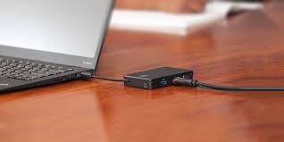 Contents show 2 best laptop docking stations 2.3 startech dual 4k monitor thunderbolt 3 dock with displayport the dock will support resolutions up to 1920 x 1080 on the vga connection and dual 4k 3840 x. 9 Laptop Docking Stations For Turning A Notebook Into A Desktop