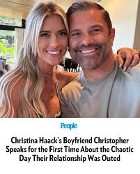 🔗: peoplem.ag3XB5J2Y Christina Haacks boyfriend Christopher  Larocca is speaking out for the first time about their relationship. 📷️: Christina  HaackInstagram