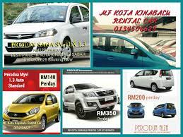 Kereta sewa menumbok ke kk. Mf Kota Kinabalu Rental Car