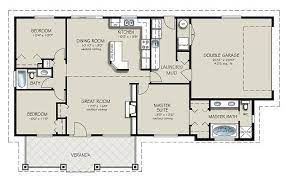 Don't be afraid to ask about adding, removing or changing the size of bedrooms, bathrooms and just about any other room. Ranch Style House Plan 3 Beds 2 Baths 1493 Sq Ft Plan 427 4 Ranch Style House Plans Basement House Plans Simple Floor Plans