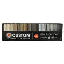 Custom Building Products Grout Solutions Color Sample Kit 40 Colors Hdpgk The Home Depot