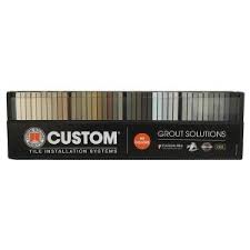 custom building products grout solutions color sample kit 40 colors hdpgk the home depot