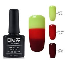 elite99 10ml uv led thermal temperature color changing gel