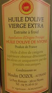 Huile D Olive De Nyons Vierge Extra Moulin Dozol Autrand