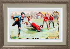 Victorian Rugby Trade Card Print Victorian Rugby Trade Card Print Http Www Zazzle Com Victorian Rugby Trade Card Print Poster Prints Rugby Poster Prints