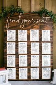 125 Best Seating Charts And Table Numbers Images In 2019
