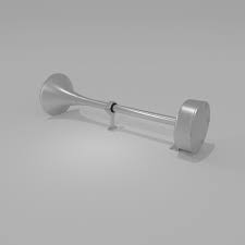 Air Horn 3d Model Turbosquid 1515005 Fittings Trumpet Style 3d Model