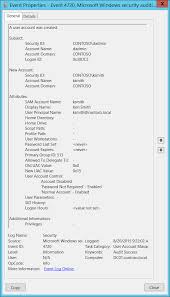4720 S A User Account Was Created Windows 10 Windows Security Microsoft Docs