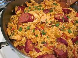 Easy Jambalaya Recipe Jambalaya Recipe Easy Chicken And Sausage Jambalaya Recipes