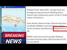 Dua gempa besar di larantuka akibat deformasi atau penyesaran lempeng yang tersubduksi di bawah laut banda. Breaking News Info Gempa Hari Ini Gempa 6 7 Sr Guncang Di Malang Youtube