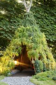 Make A Living Teepee For The Backyard Backyard Vertical Garden Dream Garden