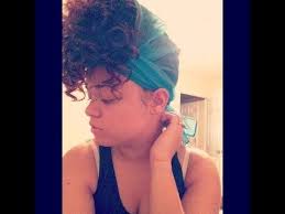 How To Wrap Your Hair At Night For Natural Hair Natural Hair Styles Curly Hair Styles Night Hairstyles