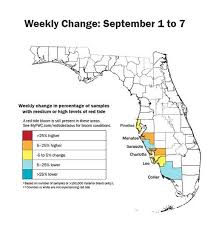 Floridas Toxic Red Tide Is Spreading North Up The Gulf