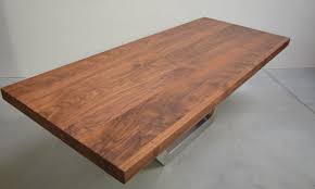 Nussbaum Esstisch Bladehull Edelstahl Esstisch Tisch Esstisch Nussbaum