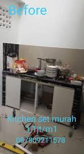 Jika sudah anda dapat mengkalkulasi biaya yang dibutuhkan untuk pembuatan kitchen set atau furniture yang lain. Kitchen Set Murah 1 1jt M Home Facebook