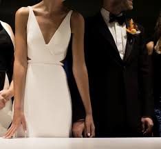 Calvin Klein Plain Wedding Dress Bride Wear Groom Wear