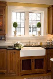 Beatiful Window Behind Sink Traditional Kitchen Design Kitchen Window Sill Kitchen Sink Window