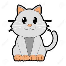 Coloring book coloring book cartoon baby animal pages | cute animals pictures to color. Full Color Happy Cat Cute Animal Character Vector Illustration Royalty Free Cliparts Vectors And Stock Illustration Image 95504936
