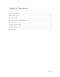 Sample Business Case For Records Management Records Management Project Management Templates Business Case