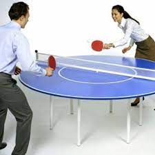 Round Table Tennis Table Will Need This For My New Home Ping Pong Table Tennis Table Tennis Ping Pong Table