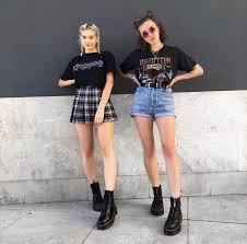 Friends Grunge Skirt Outfit Grunge Skirt Summer Grunge Outfits